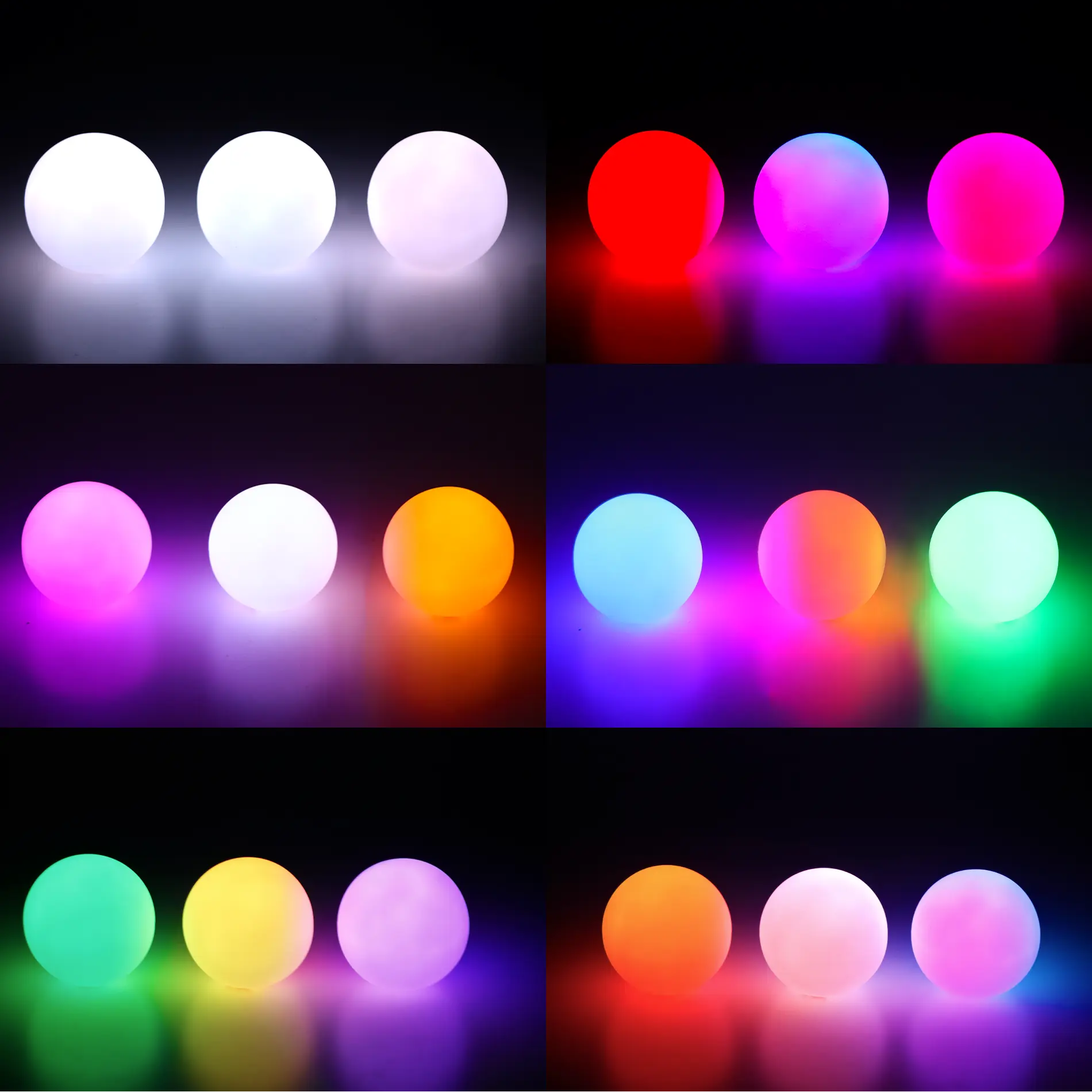 Wes Peden Glow.0 Juggling Balls - Night Practice